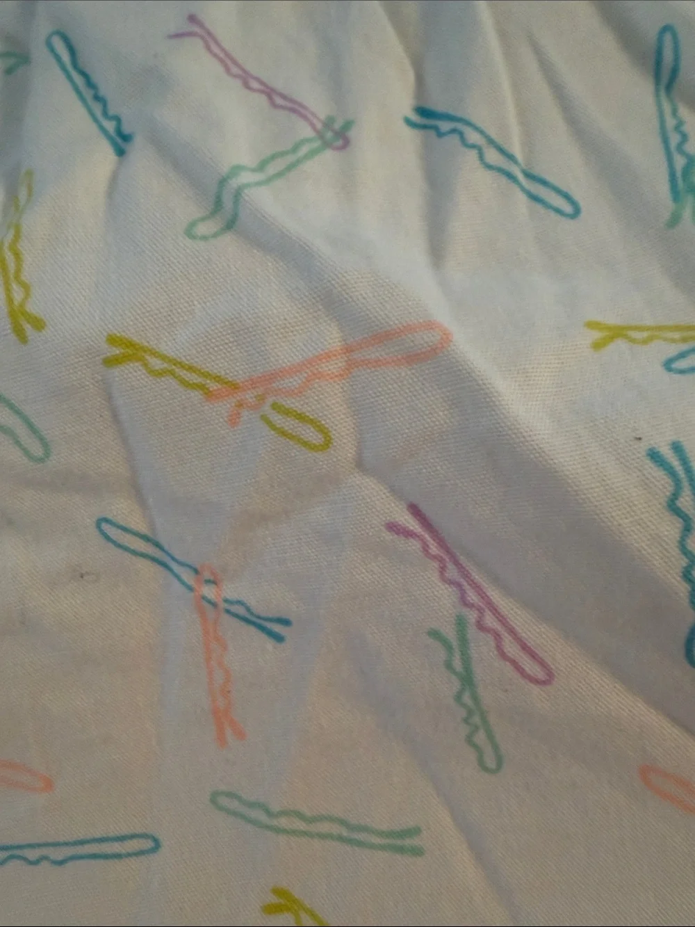 LOVER White Pastel Printed Women's  Lounge Shorts. Purchased at Gap. Never worn